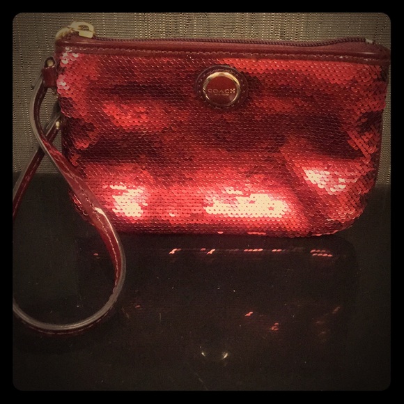Coach Handbags - Authentic Coach wristlet / clutch, Like New